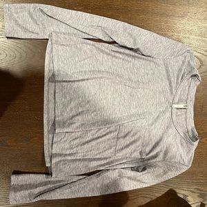 Women’s long sleeve crop top